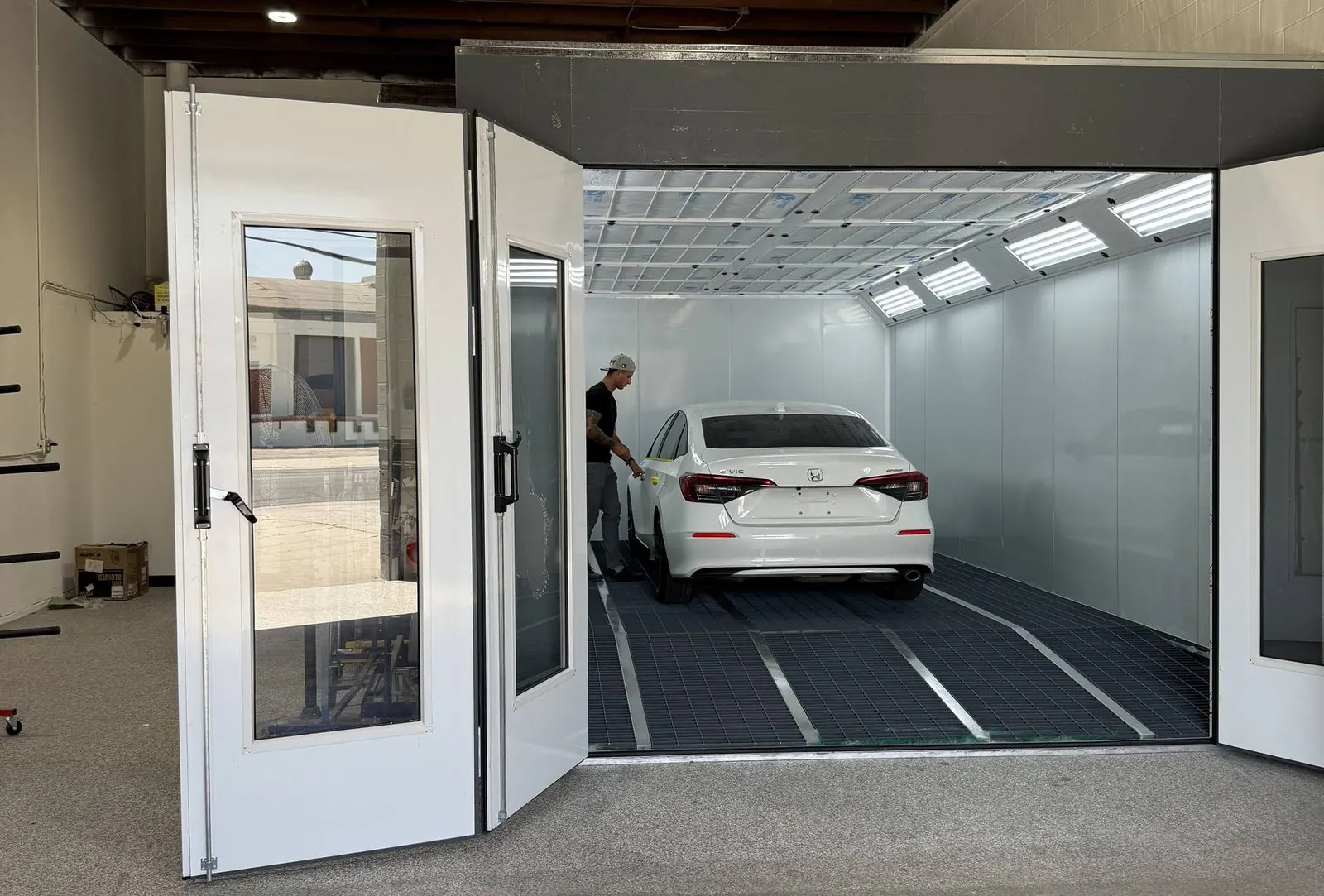 Paint booth